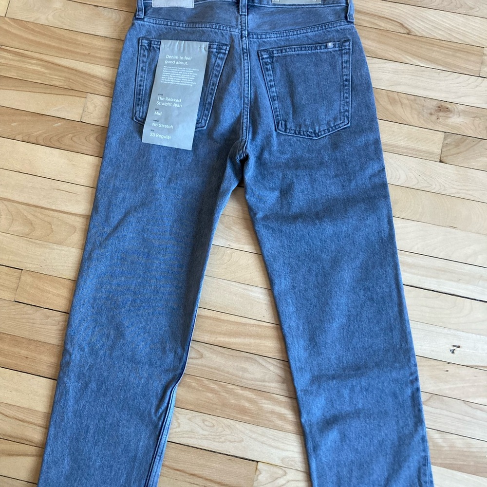 Everlane The Relaxed Straight Jean.